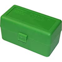 Los mejores  - Estuche para munición MTM abatible 220 Swift 243 308 Win - RM-50-10- 3.04-Inch- Verde